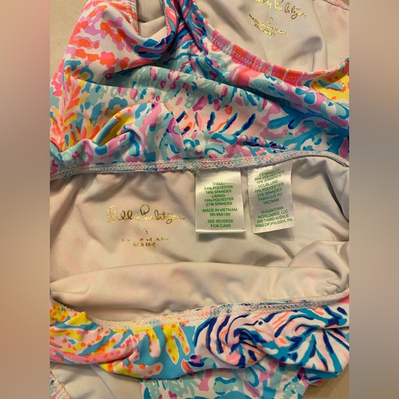Lily Pulitzer Toddler Girl Tankini Two Piece - Picture 4 of 4